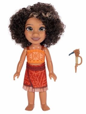 Disney Moana 2 Loto Doll in Orange and Red Outfit